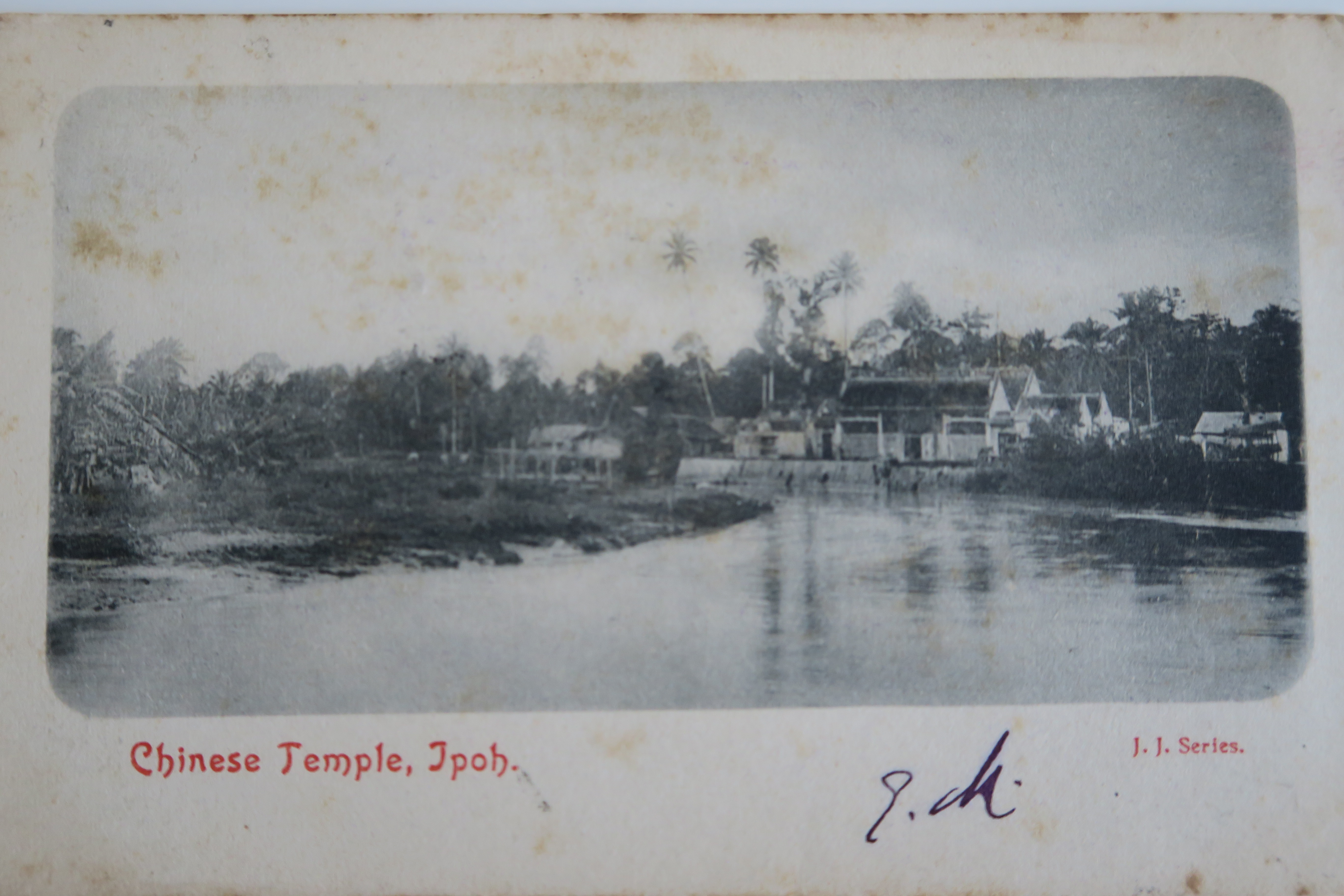 Chinese Temple in 1908